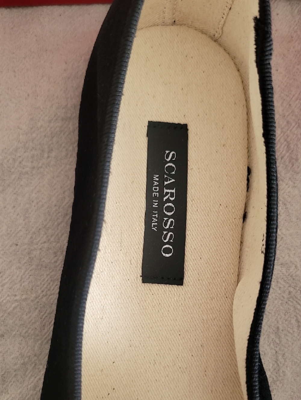 Scarosso Valentina Friulane Slippers Black Velvet Sz 40 NIB 9.5 NIB Italy - Picture 5 of 12
